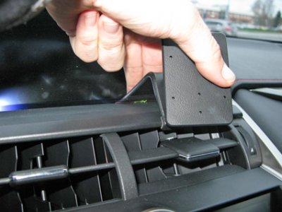 Mobile phone holder Lexus NX from 2015-2021