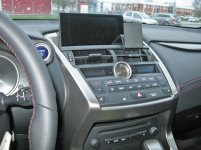 Mobile phone holder Lexus NX 2015-2021