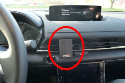 Mobile phone holder Mazda MX-30 from 2020-