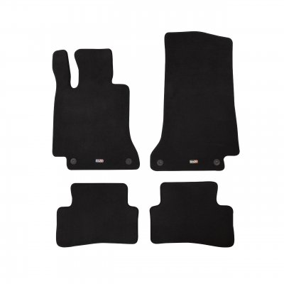 Car mats (cloth mats) for Mercedes C-Class from 2015-