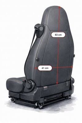 Seat covers for Bürstner motorhome – Aguti GIS-Liner