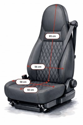 Seat covers for Dethleffs motorhome – Aguti GIS-Liner