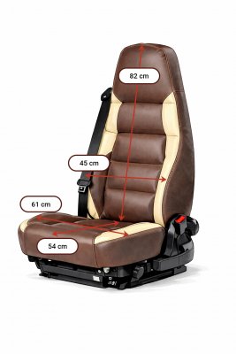 Seat covers for Hymer motorhome – Aguti GIS Lounge