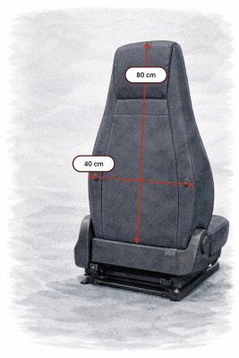 Seat covers for Knaus motorhome – Aguti Roadliner