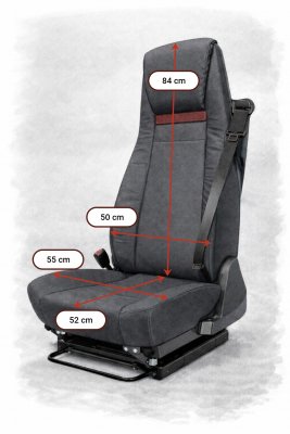 Seat covers for Knaus motorhome – Aguti Roadliner