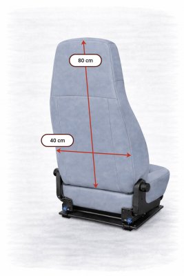 Seat covers for Knaus motorhome – Aguti Liner 12