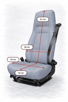 Seat covers for Knaus motorhome – Aguti Liner 12