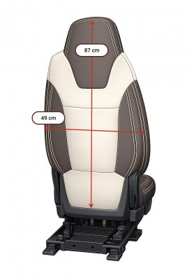 Seat covers for Kabe motorhome – Fiat Ducato 2015-