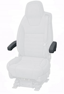 Armrest cover for Dethleffs motorhome - Anthracite