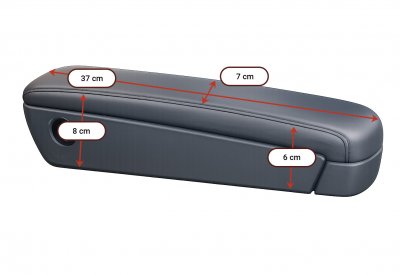 Armrest cover for Dethleffs motorhome