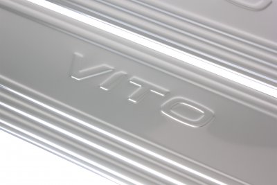 Stainless steel step guard for Mercedes Vito from 2015-