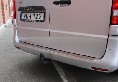 Rear guard Mercedes Vito from 2015- | Stainless steel