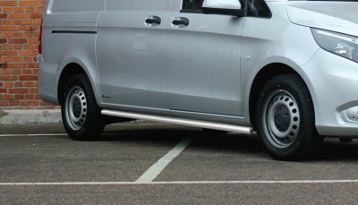 Stainless Steel Side Arches for MB Vito L2 2014-