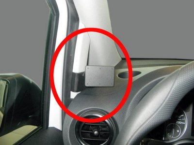 Mobile phone holder Mercedes Vito from 2014-2023