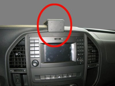 Mobile phone holder for Mercedes-Benz Vito from 2014-2024