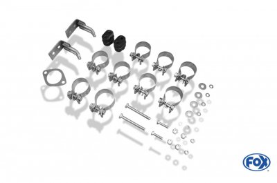 Sports exhaust system for Mercedes Vito/V-Class from 2014-