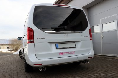 Exhaust system Vito (Mercedes) from 2014-