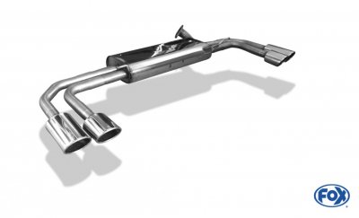 Sports exhaust system for Mercedes Vito/V-Class from 2014-