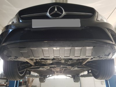 Skid plate Mercedes B class from year 2012-2017