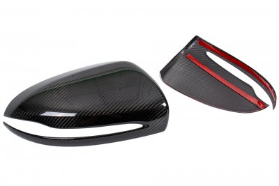 Mirror covers Mercedes C class 2015-2021.