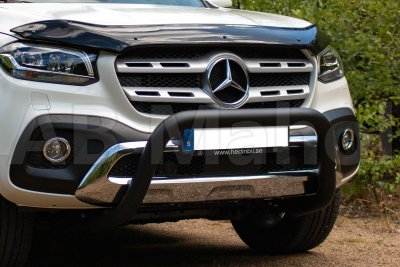 Low bull bar for Mercedes-Benz X-Class 2017-