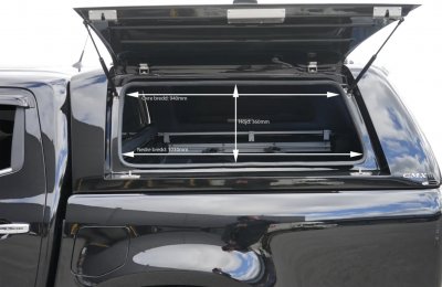 Truck Cap Alpha GX1 for Mercedes-Benz X-Class from 2017-2020