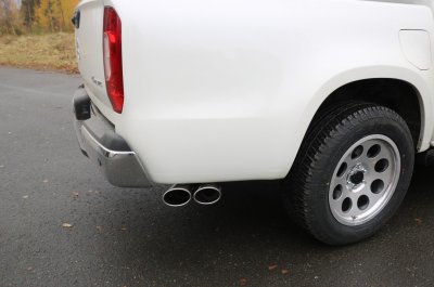 Sports exhaust system for Mercedes-Benz X-Class from 2017-
