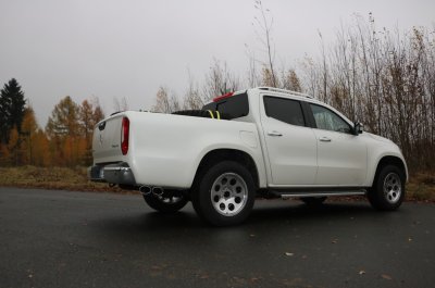 Sports exhaust system for Mercedes-Benz X-Class from 2017-