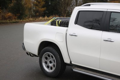 Sports exhaust system for Mercedes-Benz X-Class from 2017-