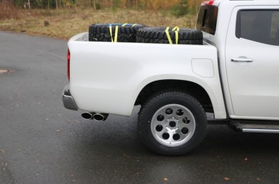 Sports exhaust system for Mercedes-Benz X-Class from 2017-