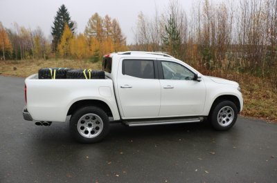 Sports exhaust system for Mercedes-Benz X-Class from 2017-