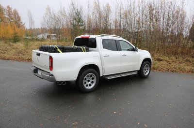 Sports exhaust system for Mercedes-Benz X-Class from 2017-