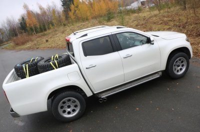 Sports exhaust system for Mercedes-Benz X-Class from 2017-