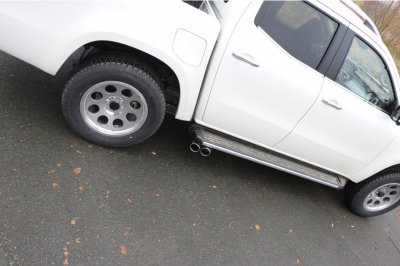 Sports exhaust system for Mercedes-Benz X-Class from 2017-