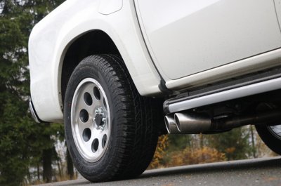 Sports exhaust system for Mercedes-Benz X-Class from 2017-