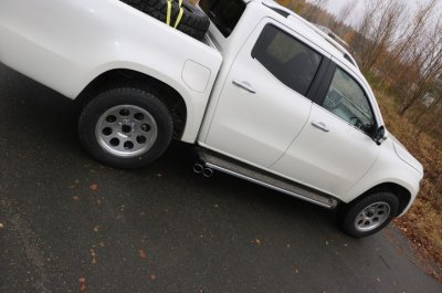 Sports exhaust system for Mercedes-Benz X-Class from 2017-