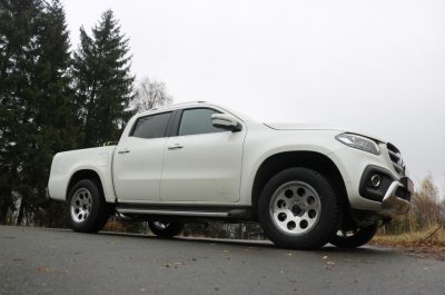 Sports exhaust system for Mercedes-Benz X-Class from 2017-