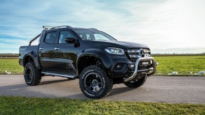 Body height increase 100 mm Mercedes-Benz X-Class 2017-