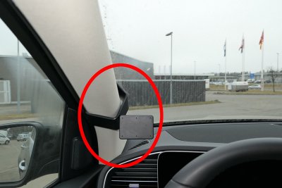 Mobile phone holder for Mercedes-Benz GLS from 2019-