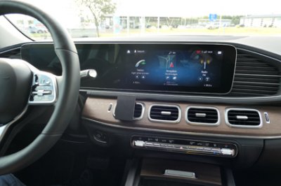 Mobile phone holder Mercedes GLS from model year 2020 onwards