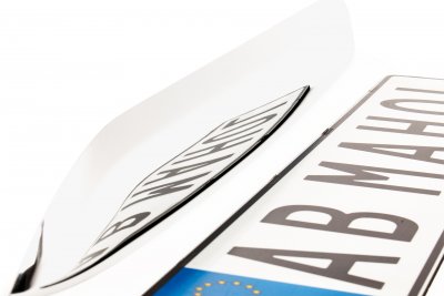 Stainless steel rear door trim for Mercedes-Benz Sprinter from 2018-