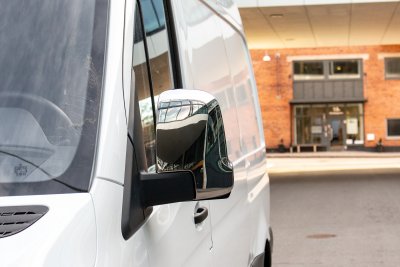 Stainless steel mirror covers Mercedes-Benz Sprinter 2018-