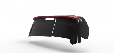 Roof spoiler Mercedes Citan from 2022-