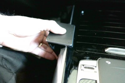 Mobile phone holder Mercedes B class from 2018-