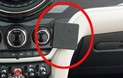 Mobile phone holder Mini Countryman from 2017-2024