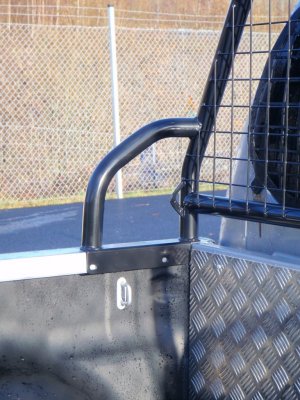 Targa/flap bar with grille for L200 2006- &amp; 2010-