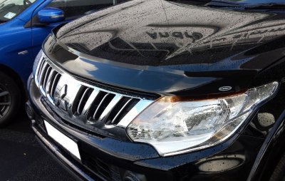 Bonnet guard Fiat Fullback from 2016-2019