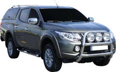 Stainless steel bull bar for Mitsubishi L200 2016-