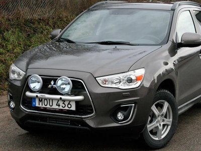 Aluminum extra light bracket for Mitsubishi ASX from 2014-