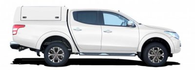 Force Pro cover with opening side hatches for Mitsubishi L200 (Double Cab) from 2016-